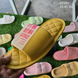 Dép nữ bánh mỳ quai ngang siêu nhẹ êm chân V559