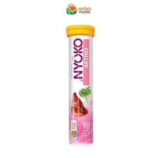 Viên sủi vitamin Nyoko Pharm sáng da mờ thâm, hỗ trợ bảo vệ sức khỏe, tăng sức đề kháng cho cơ thể