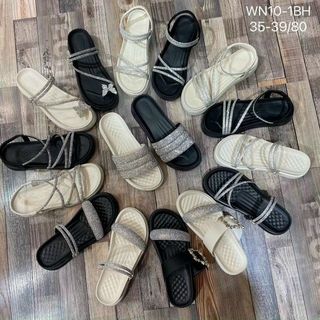 Sandal nữ đính đá lấp lánh WN10 giá sỉ