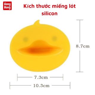 Lót silicon FACI cao cấp hình vịt vàng chống nóng cách nhiệt cho nhà bếp