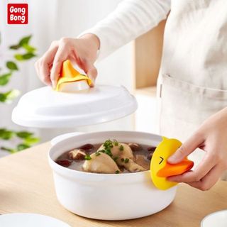 Lót silicon FACI cao cấp hình vịt vàng chống nóng cách nhiệt cho nhà bếp