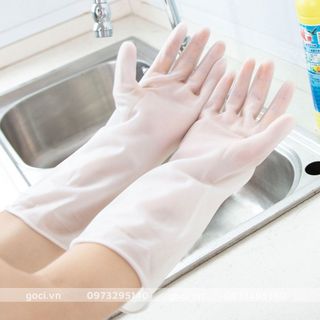 Găng tay cao su hình hưu cao cấp siêu bền siêu dai bảo vệ tay chống mài mòn