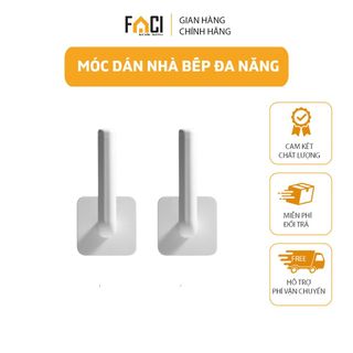 Móc dán tường Faci đa năng treo giấy nhà bếp nhà tắm tiện lợi
