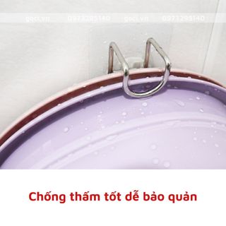 Móc treo dán tường đa năng cao cấp cài chậu nhà bếp nhà tắm tiện lợi