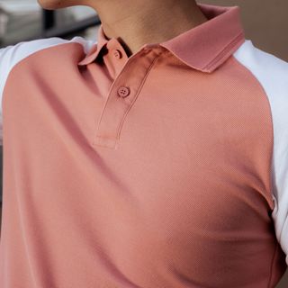 Áo thun nam cổ bẻ Polo Raglan Contrast Slimfit A02-158