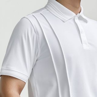 Áo cổ bẻ nam cotton, Polo Pleated Slimfit siêu thoáng mát, bền màu A02-149