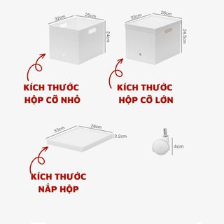 Hộp nhựa đựng đồ đa năng có thể xếp chồng tay cầm bên hông hộp chất lượng cao cấp siêu bền đẹp