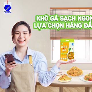 Khô gà lá chanh túi 80gr