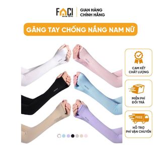 Găng tay chống nắng Faci cao cấp. Găng tay chống nắng nam nữ thoáng khí bảo vệ da khỏi tia UV