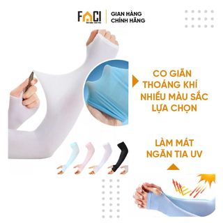 Găng tay chống nắng Faci cao cấp. Găng tay chống nắng nam nữ thoáng khí bảo vệ da khỏi tia UV giá sỉ