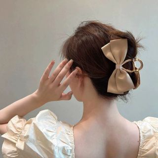 Kẹp tóc càng cua nơ lụa