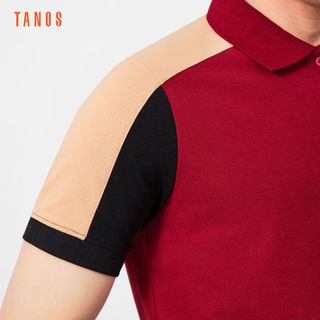 Áo Polo thun nam Shoulder Panel Contrast siêu thoáng mát A02-117