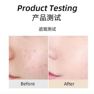 Set kem nền kèm bông mút tán Kakari