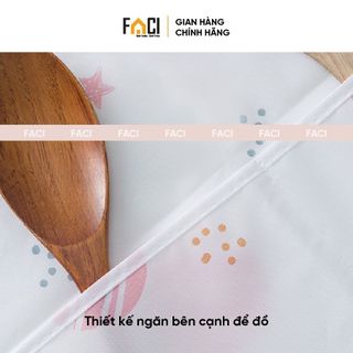 Tấm phủ tủ lạnh Faci chống bụi chống nước. Tấm phủ tủ lạnh máy giặt nhựa PEVA có ngăn để đồ tiện lợi