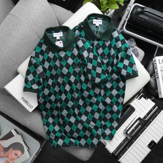 Áo thun có cổ nam, áo polo nam cao cấp, chất vải xuất dư, mịn đẹp dày dặn. Sờ vải là thích. Logo thêu sắc nét 👌👌 - size từ 55kg - 85kg