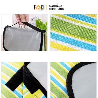Thảm picnic Faci loại dày gấp gọn. Thảm picnic bạt trải du lịch dã ngoại đi biển kết hợp tập yoga tiện lợi nhiều mẫu mã