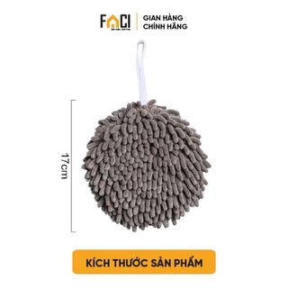 Khăn lau tay nhà bếp Faci siêu thấm hút. Khăn lau tay nhà bếp san hô treo tường nhà tắm sợi bông thấm hút mềm mại