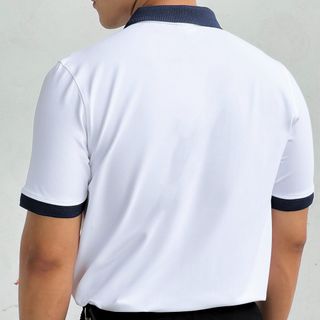 Áo thun cổ bẻ, viền túi giả, áo Polo Chest Pocket Slimfit siêu thoáng mát A02-143