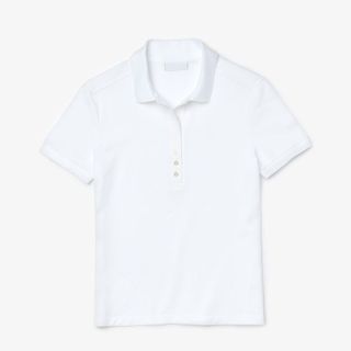 Áo thun nữ, áo thun Polo Women Collar 3D Stripe Slimfit A02-080