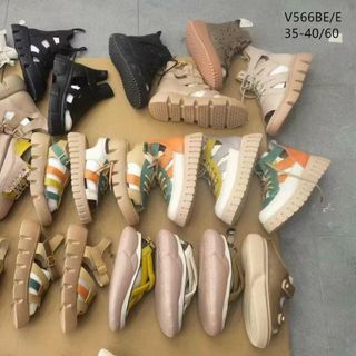 Sandal trẻ em chất da mềm đế bánh mỳ ôm chân đẹp V566