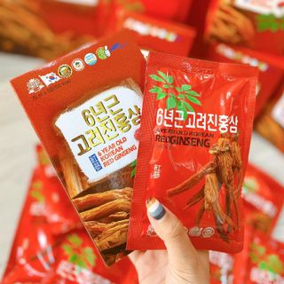 Nước hồng sâm 6 năm tuổi Teawoong Hàn Quốc Hộp 30 gói x 70ml