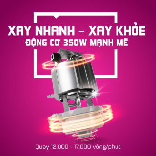 Máy xay thịt Mutosi MB-G522 dung tích 1,8L bóc tỏi, xay đa năng