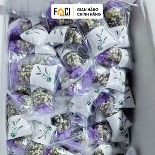 Túi thơm để tủ quần áo Faci hoa lavender khô. Túi thơm để tủ quần áo hoa oải hương thơm tự nhiên treo ô tô phòng ngườiủ