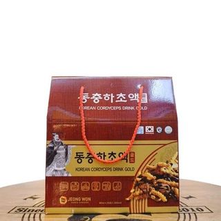 Nước đông trùng hạ thảo Jeongwon hộp 20 gói x 80ml