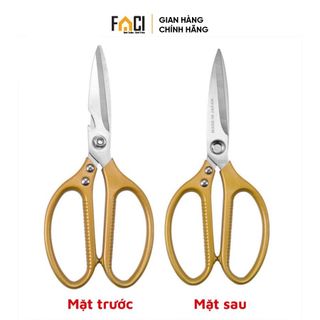 Kéo cắt gà Faci SK5 Nhật siêu bền. Kéo cắt gà đa năng cắt xương thịt cứng bền mã đẹp hàng chuẩn tiện ích gia dụng bếp