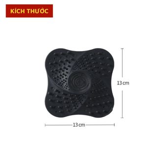 Miếng silicon đậy lỗ thoát nước FACI lọc rác thải tóc rụng ngăn ngừa nghẹt cống
