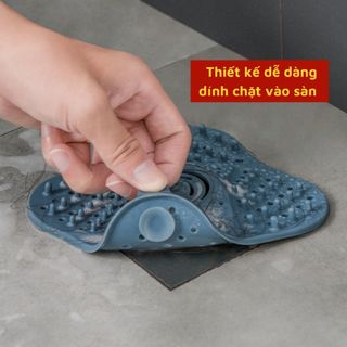 Miếng silicon đậy lỗ thoát nước FACI lọc rác thải tóc rụng ngăn ngừa nghẹt cống