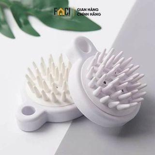 Lược gội đầu Faci silicon massage đầu. Lược gội đầu dưỡng sinh massage da đầu kiểu mới chải tóc thư giãn