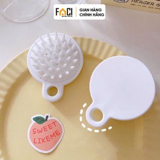 Lược gội đầu Faci silicon massage đầu. Lược gội đầu dưỡng sinh massage da đầu kiểu mới chải tóc thư giãn