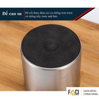 Cối inox 304 inox FACI cao cấp giã thức ăn hàng loại 1