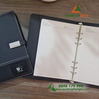 Sổ Tay Đa Năng - Logo Phát Sáng 7 Màu- Sổ tích điện cảm ứng khắc logo theo yêu cầu