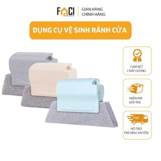 Dụng cụ vệ sinh rãnh cửa FACI lòng quạt tiện lợi