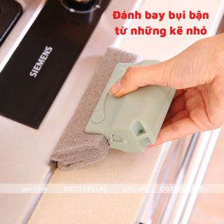 Dụng cụ vệ sinh rãnh cửa FACI lòng quạt tiện lợi