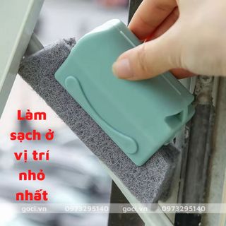 Dụng cụ vệ sinh rãnh cửa FACI lòng quạt tiện lợi