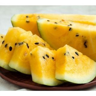 Giống dưa hấu ruột vàng siêu ngọt ít hạt