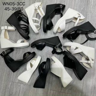 Dép sandal nữ đế xuồng hở ngón thời trang WN05