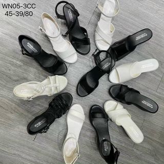 Dép sandal nữ đế xuồng hở ngón thời trang WN05