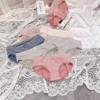 SET 5 QUẦN CHIP MUJI KẺ CARO XỊN XÒ