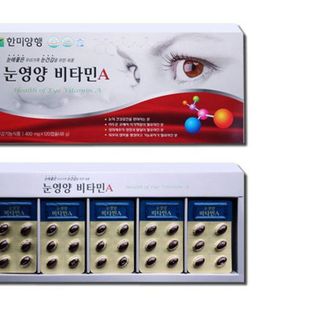 Viên Uống Hỗ Trợ Bổ Mắt Hanmi Health Of Eye Vitamin A