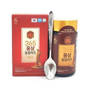 Cao Hồng Sâm Đông Trùng Hạ Thảo 365 Hàn Quốc Hộp 1 Hũ x 250g