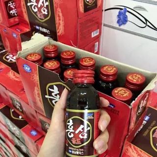 Nước uống hồng sâm Hàn Quốc thùng 100 chai x 100ml