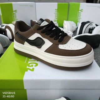 Giày thể thao nữ sneaker độn đế phong cách hàn quốc dễ thương V605 giá sỉ