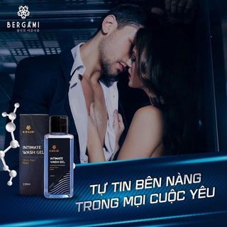 Dung dịch vệ sinh nam Bergami 130ml