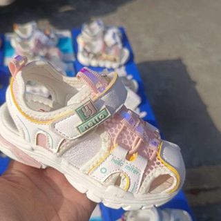 Sandal trẻ em kiểu rọ phối lưới dễ thương V601