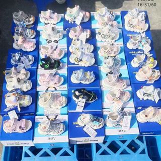 Sandal trẻ em kiểu rọ phối lưới dễ thương V601
