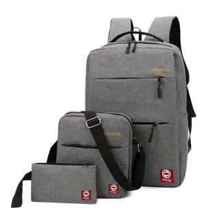 COMBO BA LÔ LAPTOP THỜI TRANG VÀ TÚI ĐEO CHÉO CÁ TÍNH HR242 - HARAS
